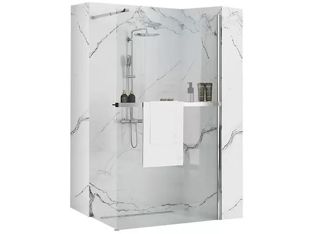 Polica za Walk-in Silver, Dostupne boje: Silver-5