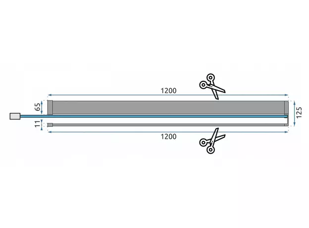 Polica za Walk-in Silver, Dostupne boje: Silver-6