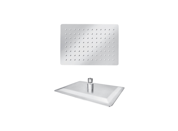 Tuš ruža za usponski tuš 200x300 inox 1/2 S2-