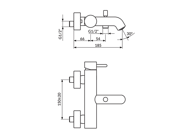 Baterija za kadu Zerro, Modeli: Za kadu-2