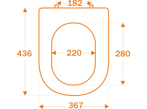 Klub C2 Inox WC daska-3