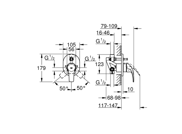 Ugradna baterija BauCurve, Modeli: Ugradna baterija-2