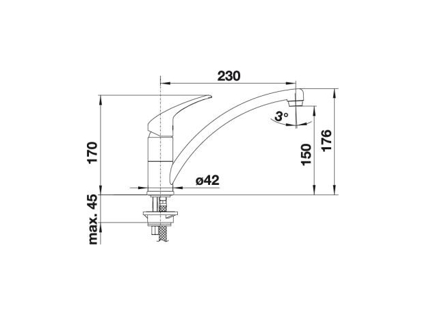 Baterija za sudoperu Bravon-3