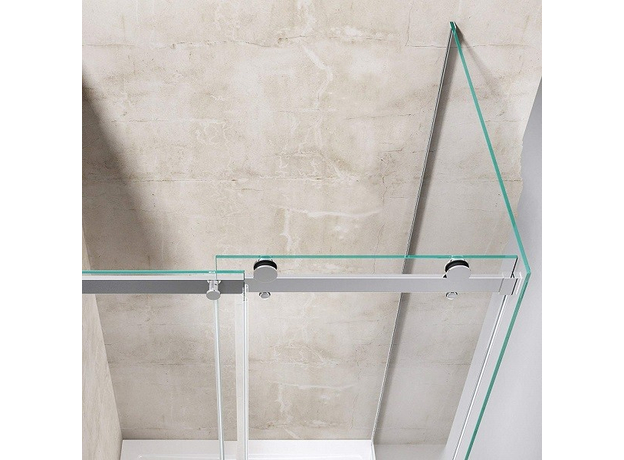 Tuš kabina EX-801N 80x100cm, Dimenzija: 80x100, Boja profila: Silver, Vrsta stakla: Providno-3