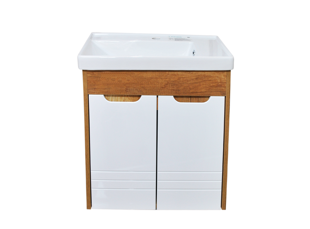 Ormarić sa umivaonikom Flora 60cm, Dostupne boje: Drvo-3