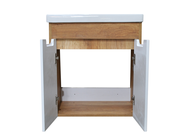 Ormarić sa umivaonikom Flora 60cm, Dostupne boje: Drvo-4