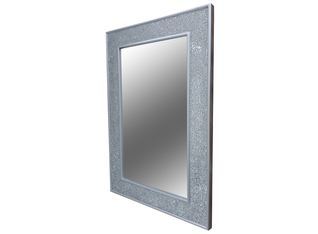 Ogledalo za kupatilo Mosaic Silver 60x90cm, Dostupne boje: Silver, Dimenzija: 60x90-3