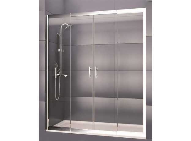 Tuš paravan 6002 120-140cm, Širina: 120-140-2