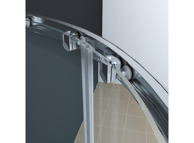 Tuš kabina 6012 R90, Dimenzija: R90, Vrsta stakla: Providno-4