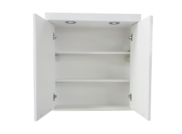 Ormarić sa ogledalom Atina 75cm, Širina: 75, Modeli: Bela-3