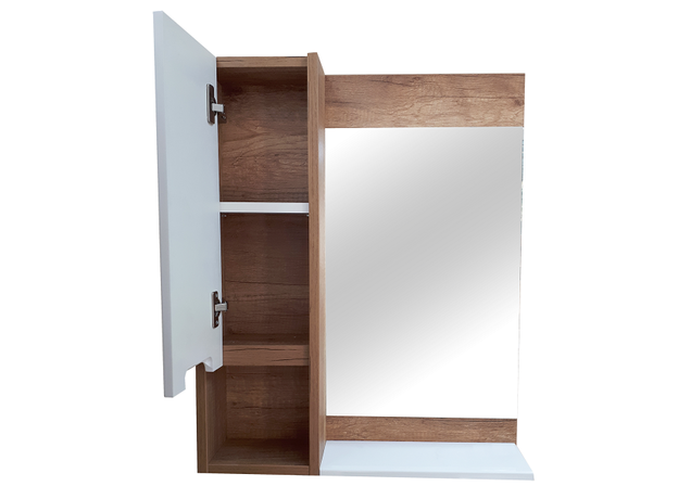 Ogledalo Flora 60cm, Dostupne boje: Drvo-3