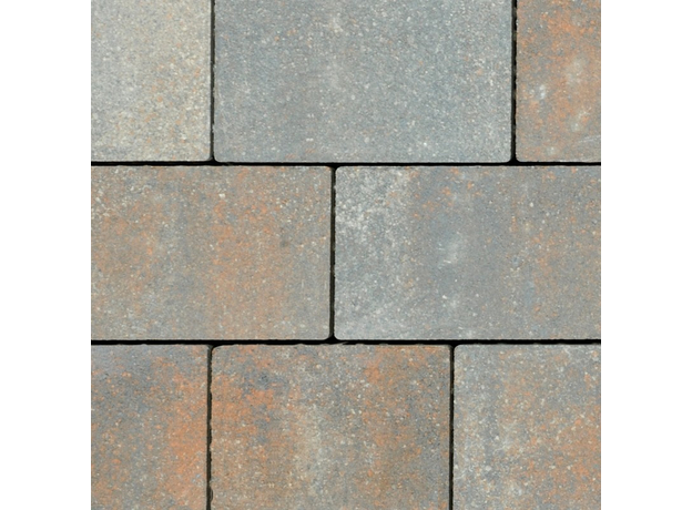 Domino bakarno siva-