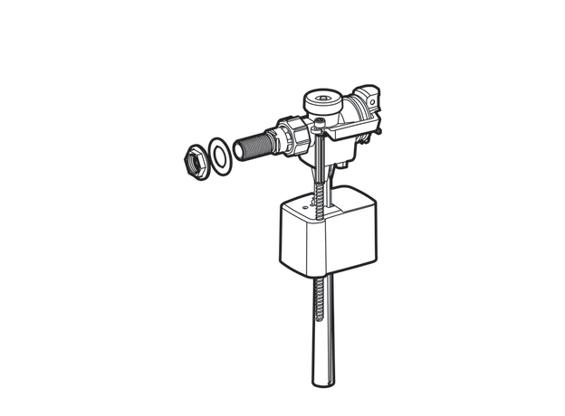 Geberit plovak za vodokotlić MS bočni – tip 333 (3/8")-2