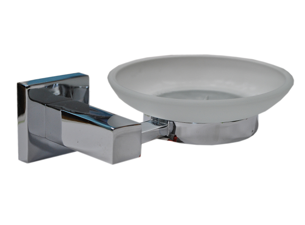 Zidni stakleni držač sapuna 9300-