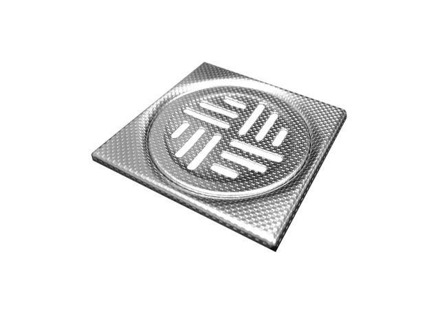 Maxivod rešetka MAT 15x15cm MAXI LUX 0.8mm-2