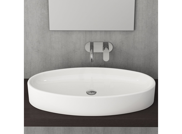 Vessel lavabo 85x39,5cm, Dostupne boje: Beli-2