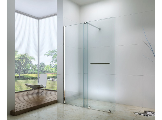 Tuš paravan EX102 DP Walk-in klizni 120cm-