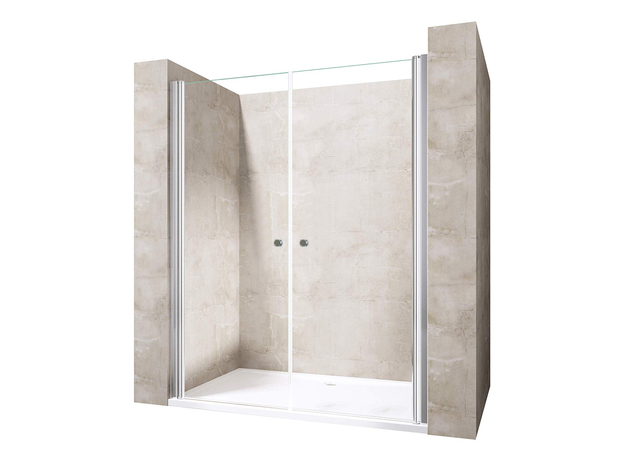 Tuš paravan EX-217 vrata 80cm, Širina: 80-6