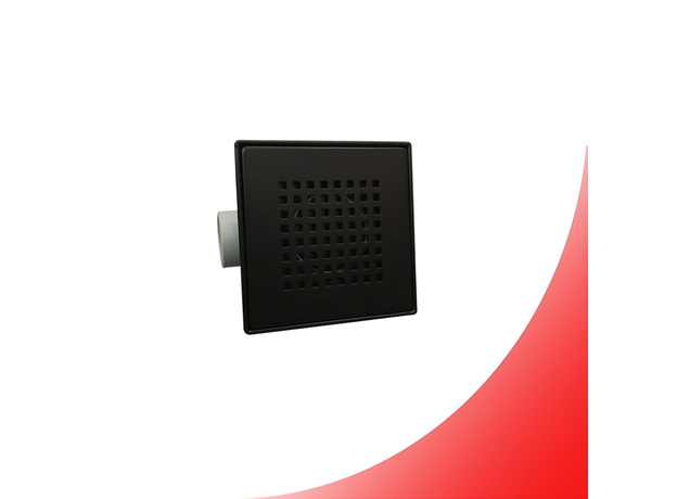 Rešetka 15x15cm H.S. Prohrom Crna Mat-