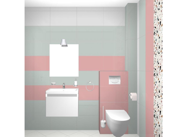 Crystal White 30x60cm, Dostupne boje: White (zidna), Dimenzija: 30x60-5