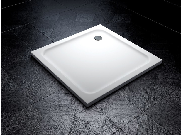 Tuš kada liveni mermer 80x80cm-