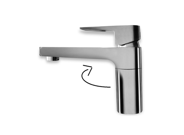 Baterija za umivaonik sa pokretnim izlivom A-Quadra, Modeli: Za lavabo (pokretni izliv)-