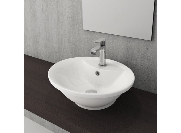 Verona lavabo 50x44,5cm, Dostupne boje: Beli-3