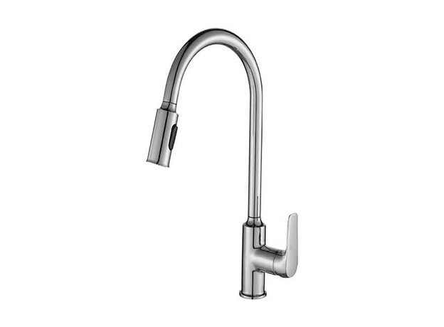 Baterija za sudoperu sa izvlačnim tušem-