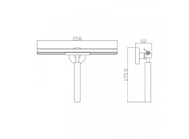 Brisač stakla sa držačem SE30183-2