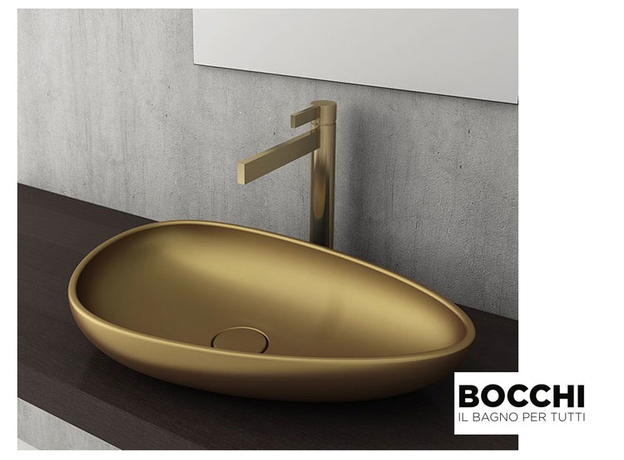 Etna lavabo 58x37cm, mat zlatni, Dostupne boje: Mat zlatni-3