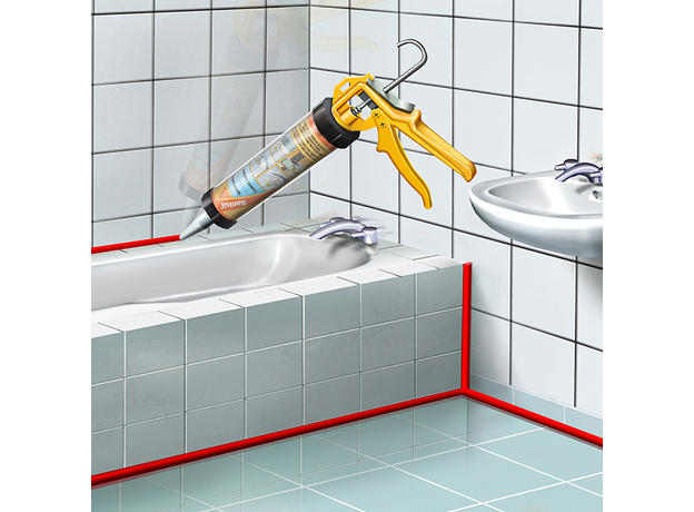 Sanitarni silikon Sanisil transparentni (300ml)-3