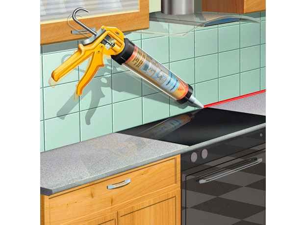 Sanitarni silikon Sanisil transparentni (300ml)-2