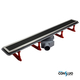 Tuš kanalica Confluo Premium Line 65cm crno staklo-