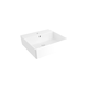 Milano lavabo 50x45cm, Dostupne boje: Beli-
