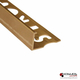 Lajsna L-profil Ptanel-10 2,7m/10mm zlato-mat, Dostupne boje: Zlato-mat, Debljina: 10, Dužina: 270-