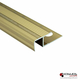 Lajsna profil za stepenice i laminat PFA-10 3m/10mm zlato-mat, Dostupne boje: Zlato-mat, Debljina: 10, Dužina: 300-