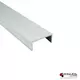 Lajsna bordura B-20 3m/20mm srebro-mat-