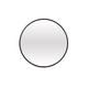 Ogledalo Crni ram R60 DH-60AMB, Dostupne boje: Crni ram, Dimenzija: R60-