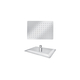 Tuš ruža za usponski tuš 200x300 inox 1/2 S2-