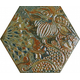 Hex 25 Gaudi Reactive Ocean 25x22cm II klasa, Dostupne boje: Ocean II klasa, Dimenzija: 25x22-