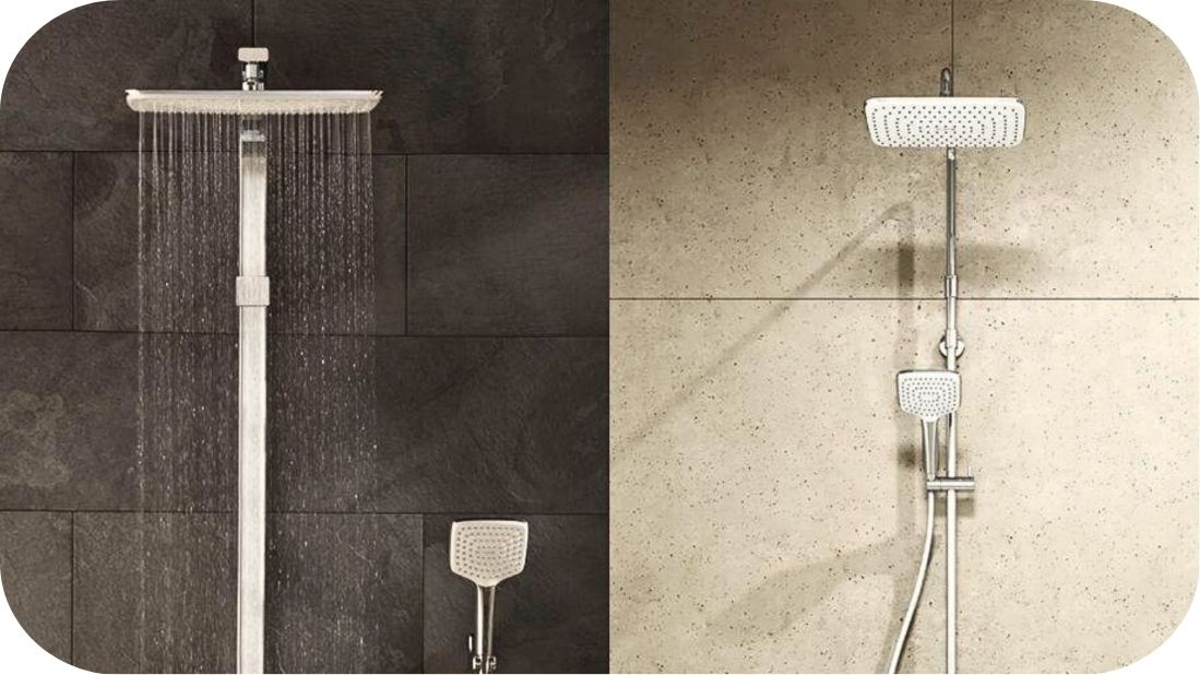 Uporedni prikaz dva moderna usponska tuš sistema