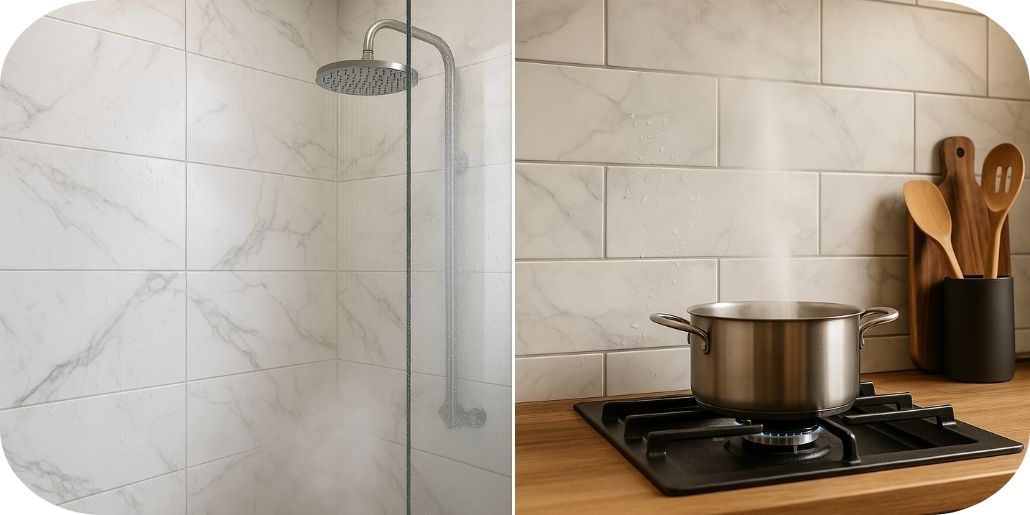 Zidne pločice u kupatilu i kuhinji – otpornost na vlagu i lako održavanje